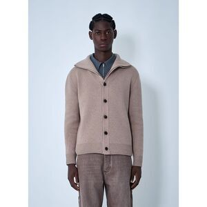 Bottega Veneta Men Compact Wool Cardigan